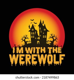 Halloween t-shirt design for Halloween t-shirt vector