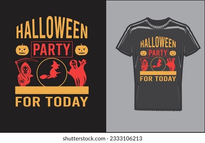 Halloween T-Shirt Design and Vector