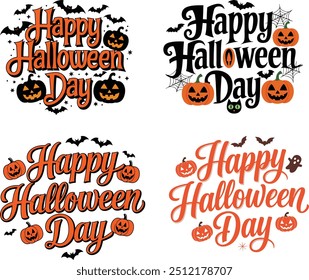 Halloween T-shirt design vector art