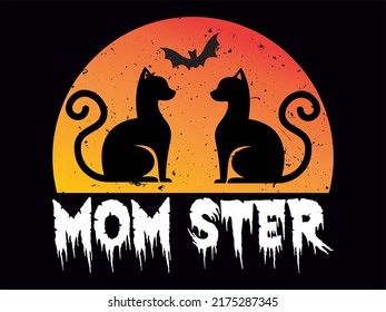 Halloween t-shirt design vector file