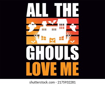 Halloween t-shirt design vector file