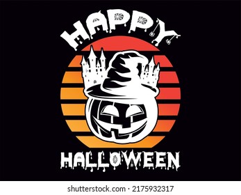 Halloween t-shirt design vector file
