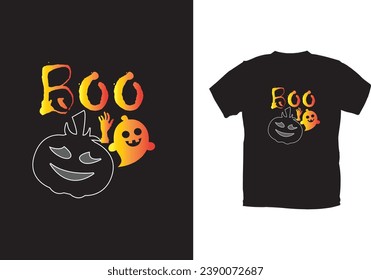 Halloween T-shirt design and vector file