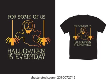 Halloween T-shirt design and vector file