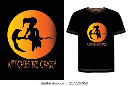 Diseño de camisetas de Halloween. Gráfico vectorial de Halloween. Ilustración de la camiseta de Halloween.  Hermoso y llamativo vector de Halloween
