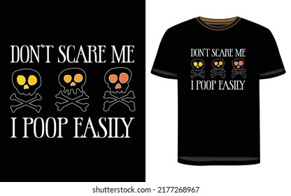 Diseño de camisetas de Halloween. Gráfico vectorial de Halloween. Ilustración de la camiseta de Halloween.  Hermoso y llamativo vector de Halloween