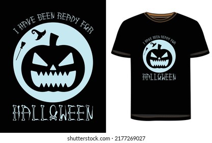 Halloween T-Shirt Design. Halloween Vector Graphic. Halloween T-Shirt illustration.  Beautiful and eye catching Halloween vector
