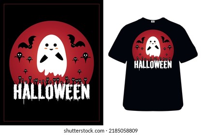 Halloween T-Shirt Design. Halloween Vector Graphic. Halloween T-Shirt illustration.