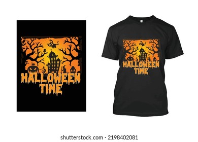 Halloween T-Shirt Design. Halloween Vector Graphic. Halloween T-Shirt illustration. Horns head devil t-shirt design. Beautiful and eye catching halloween vector