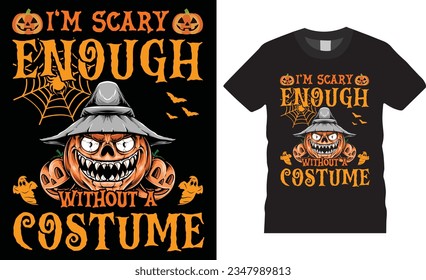 Halloween T-Shirt Design vector Graphic template.Halloween t-shirt illustration. Horns head devil t shirt design.Beautiful and eye catching vector. Halloween party costume with print-ready File.