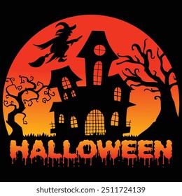 Halloween T-shirt design With Vector Graphic by a Creative Designer