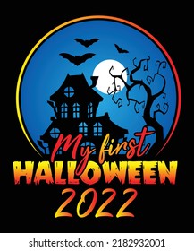 Halloween t-shirt design, Halloween vector Graphics