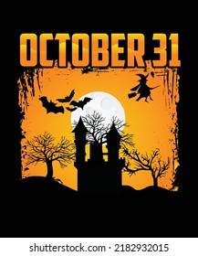 Halloween t-shirt design, Halloween vector Graphics