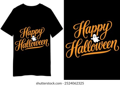 Halloween T-shirt design vector illustration 