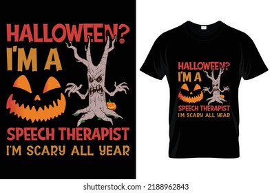 Halloween t-shirt design vector and typography templet 