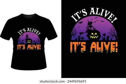 Diseño de camiseta de Halloween, Vector de Halloween o tipografía, cita o Feliz Halloween halloween cita diseño de camiseta gráfico de Vector