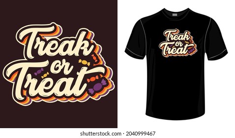 Halloween T-shirt Design-Trick or Treat