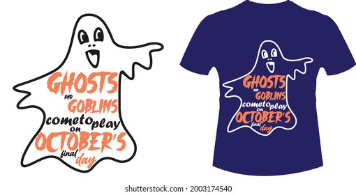 
halloween t-shirt design,Vector t-shirt design ,Ghosts t-shirt design.