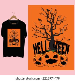 Halloween T-shirt make for boys and girls.