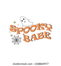 Halloween tshirt- halloween svg - spooky babe