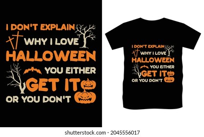 Halloween t-shirt unique vector design 