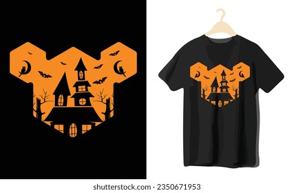 Halloween T-shirt vector art desgin