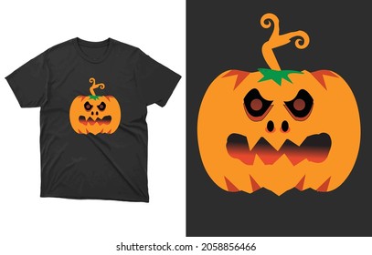 Halloween T-Shirt Vector Design, Halloween Pumpkin Face Shirt, Halloween Party Family T-Shirt, Family Halloween Party Shirts, Pumpkin Shirt,