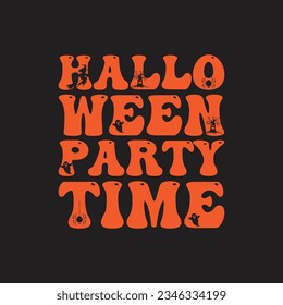 Halloween typographic scary t shirt design
