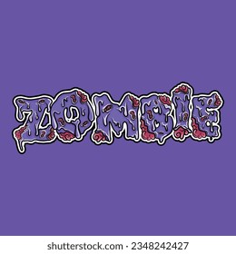 halloween typography art design for decoration