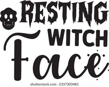 
Halloween Typography Design. Printing For T shirt, Banner, Poster etc.
