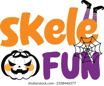 
Halloween Typography Design. Printing For T shirt, Banner, Poster etc.