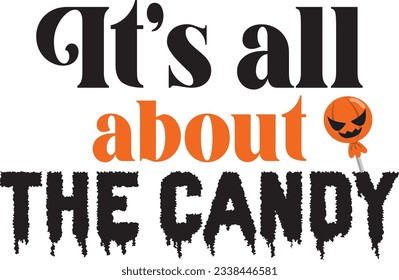 
Halloween Typography Design. Printing For T shirt, Banner, Poster etc.