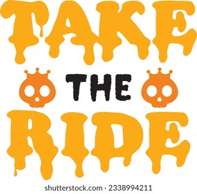 
Halloween Typography Design. Printing For T shirt, Banner, Poster etc.