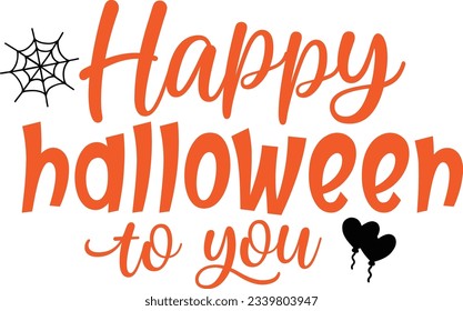 
Halloween Typography Design. Printing For T shirt, Mug, Banner, Poster etc.
