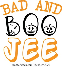 
Halloween Typography Design. Printing For T shirt, Mug, Banner, Poster etc.
