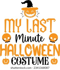 
Halloween Typography Design. Printing For T shirt, Mug, Banner, Poster etc.