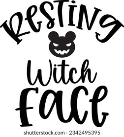 
Halloween Typography Design. Printing For T shirt, Mug, Banner, Poster etc.
