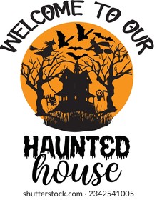 
Halloween Typography Design. Printing For T shirt, Mug, Banner, Poster etc.
