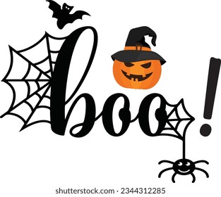 
Halloween Typography Design. Printing For T shirt, Mug, Banner, Poster etc.
