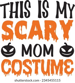 
Halloween Typography Design. Printing For T shirt, Mug, Banner, Poster etc.
