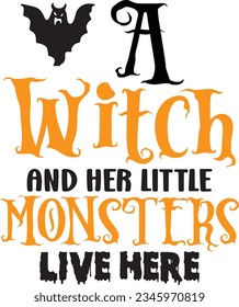 
Halloween Typography Design. Printing For T shirt, Mug, Banner, Poster etc.
