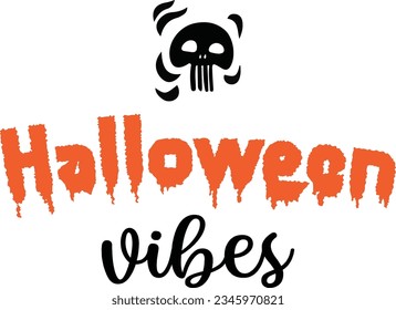 
Halloween Typography Design. Printing For T shirt, Mug, Banner, Poster etc.
