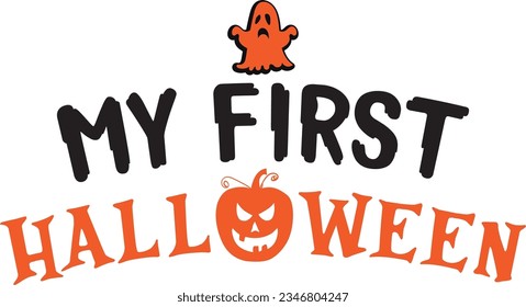 

Halloween Typography Design. Printing For T shirt, Mug, Banner, Poster etc.
