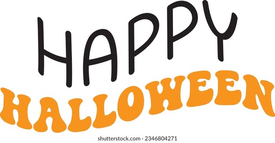 

Halloween Typography Design. Printing For T shirt, Mug, Banner, Poster etc.
