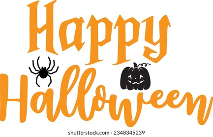 

Halloween Typography Design. Printing For T shirt, Mug, Banner, Poster etc.
