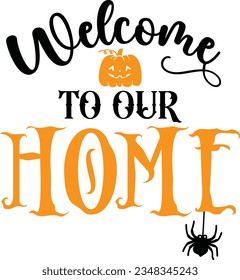 

Halloween Typography Design. Printing For T shirt, Mug, Banner, Poster etc.
