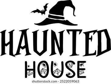 
Halloween Typography Design. Printing For Tshirt, Sweatshirt, Mug, Banner, Poster etc.