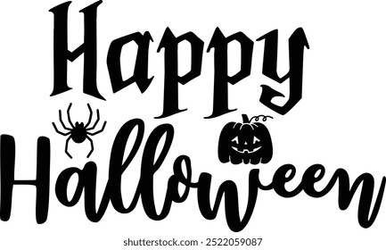 
Halloween Typography Design. Printing For Tshirt, Sweatshirt, Mug, Banner, Poster etc.