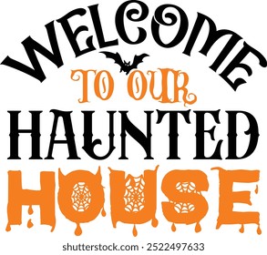 
Halloween Typography Design. Printing For Tshirt, Sweatshirt, Mug, Banner, Poster etc.