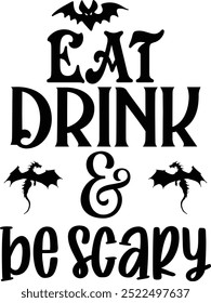 
Halloween Typography Design. Printing For Tshirt, Sweatshirt, Mug, Banner, Poster etc.